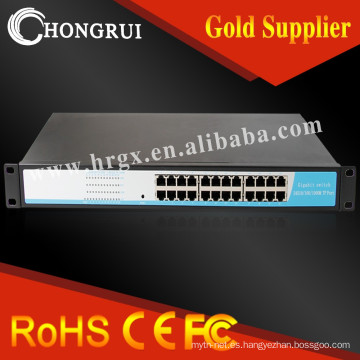 Hecho en China gigabit cambia el interruptor de la fibra de 12 puertos